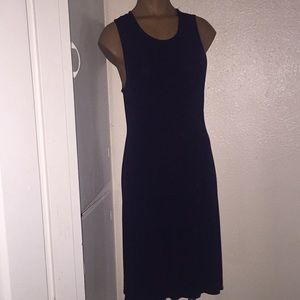 Midnight blue flowy dress